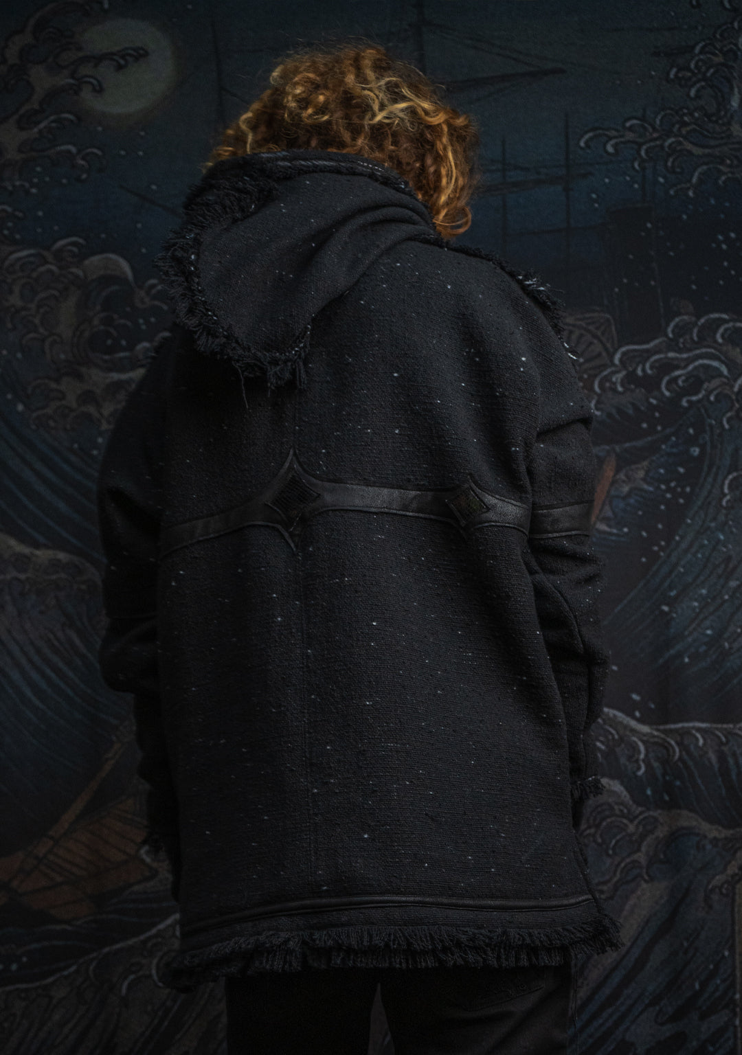 Hoodie Men SHAMANIK / Chanel - Blak BOHÊME