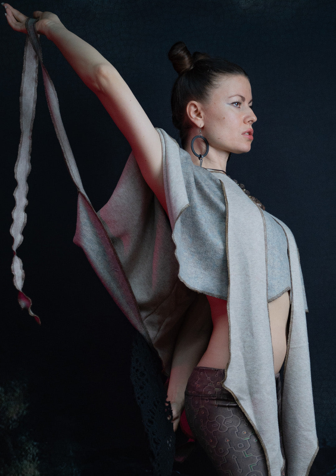 Sweater / Shall Knits - MANTA-SKUNK-SQWID Elders