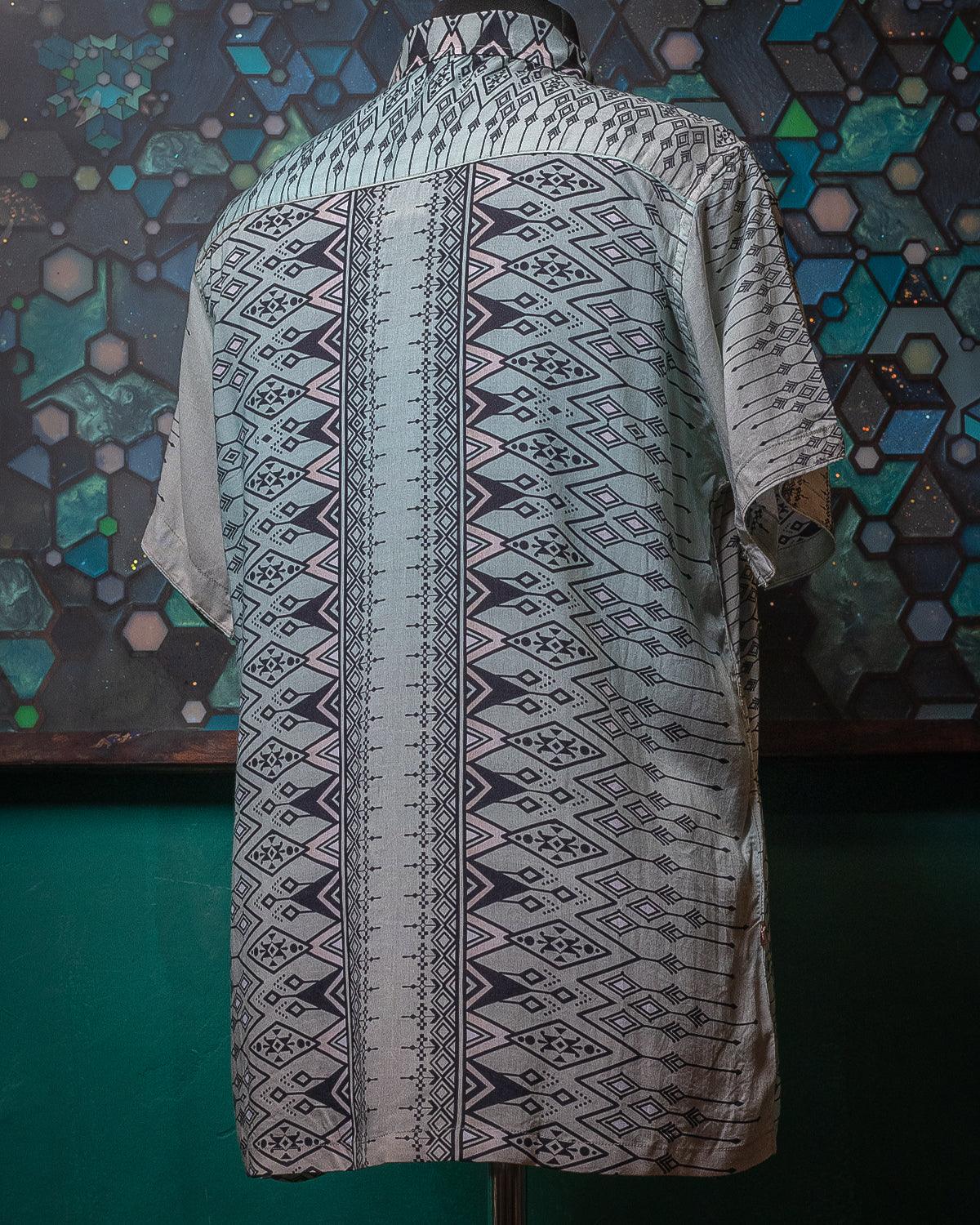 Shirt Men Half Sleeves / Bamboo -BOHONI - Yacxilan Artwear