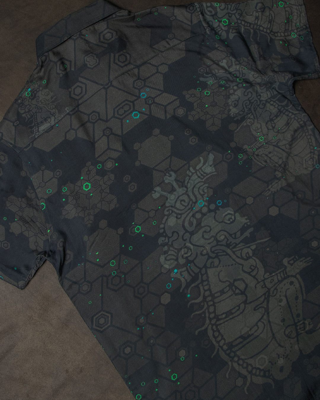 Shirt Half Sleeves / Bamboo - DARK CHAMPAGNE