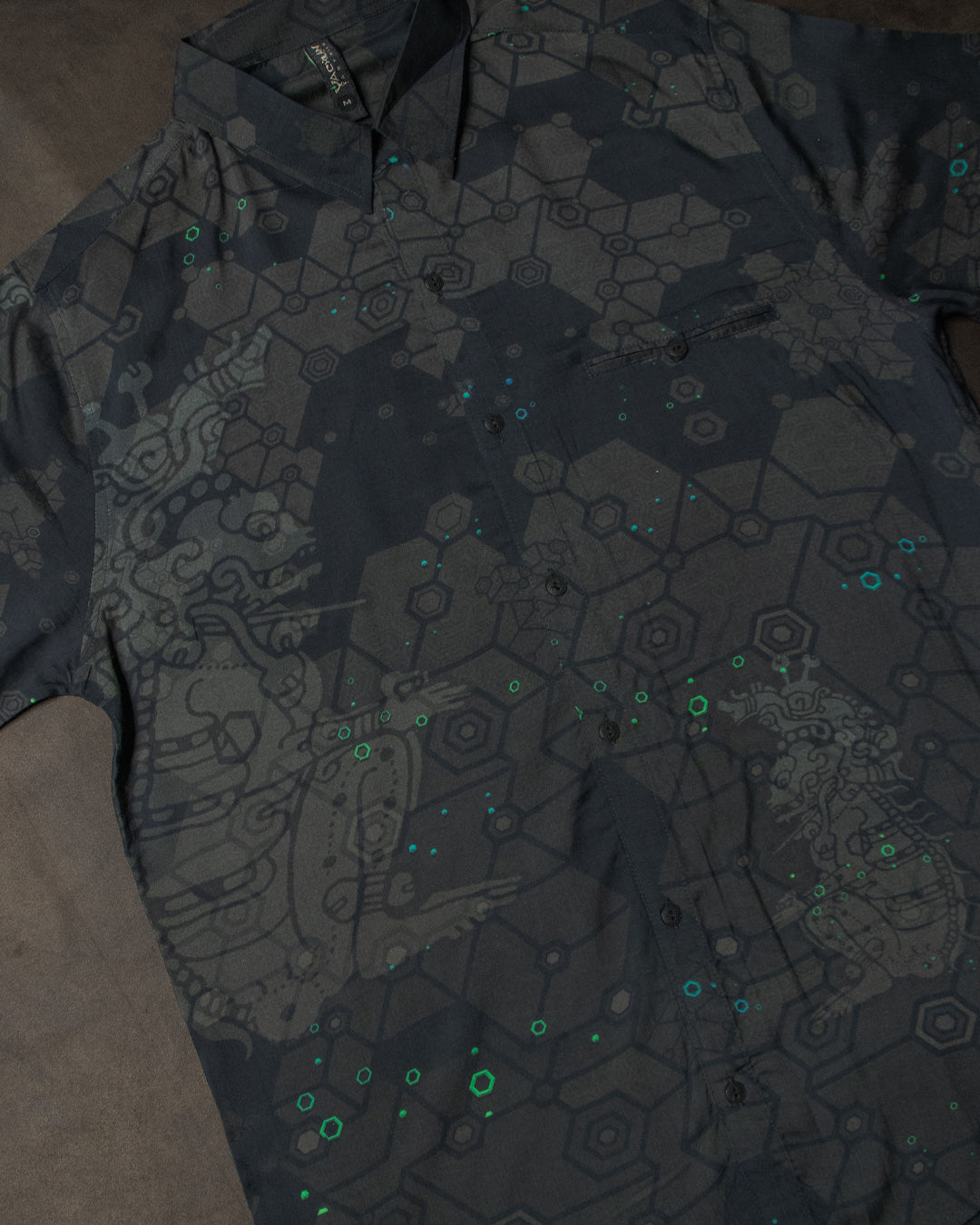 Shirt Half Sleeves / Bamboo - DARK CHAMPAGNE