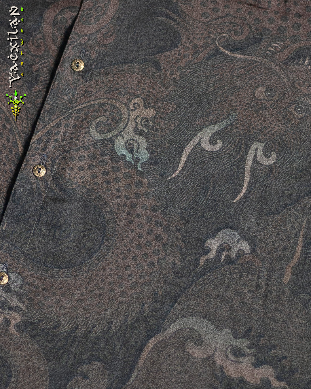 Shirt Men Half Sleeves / Bamboo - DRAGONSKIN