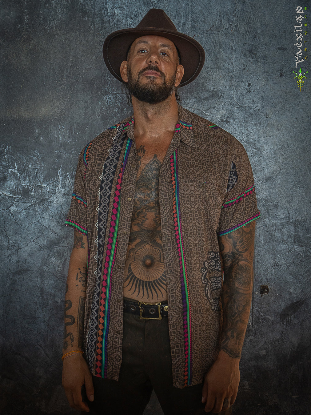 Shirt Men Half Sleeves / Bamboo - DRAGONS OF ITAK