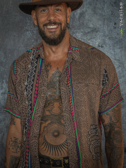 Shirt Men Half Sleeves / Bamboo - DRAGONS OF ITAK
