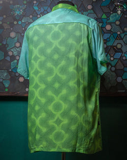 Shirt Men Half Sleeves / Bamboo - GREEN LANTERN Yacxilan Artwear