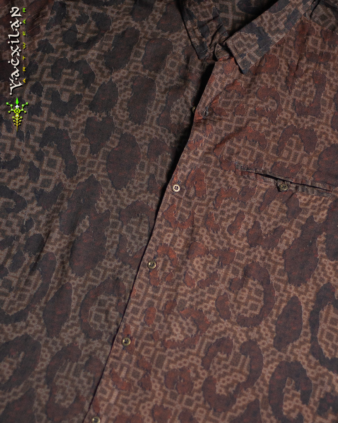 Shirt Men Half Sleeves / Bamboo - LEOPARDUS LAGARTIKA
