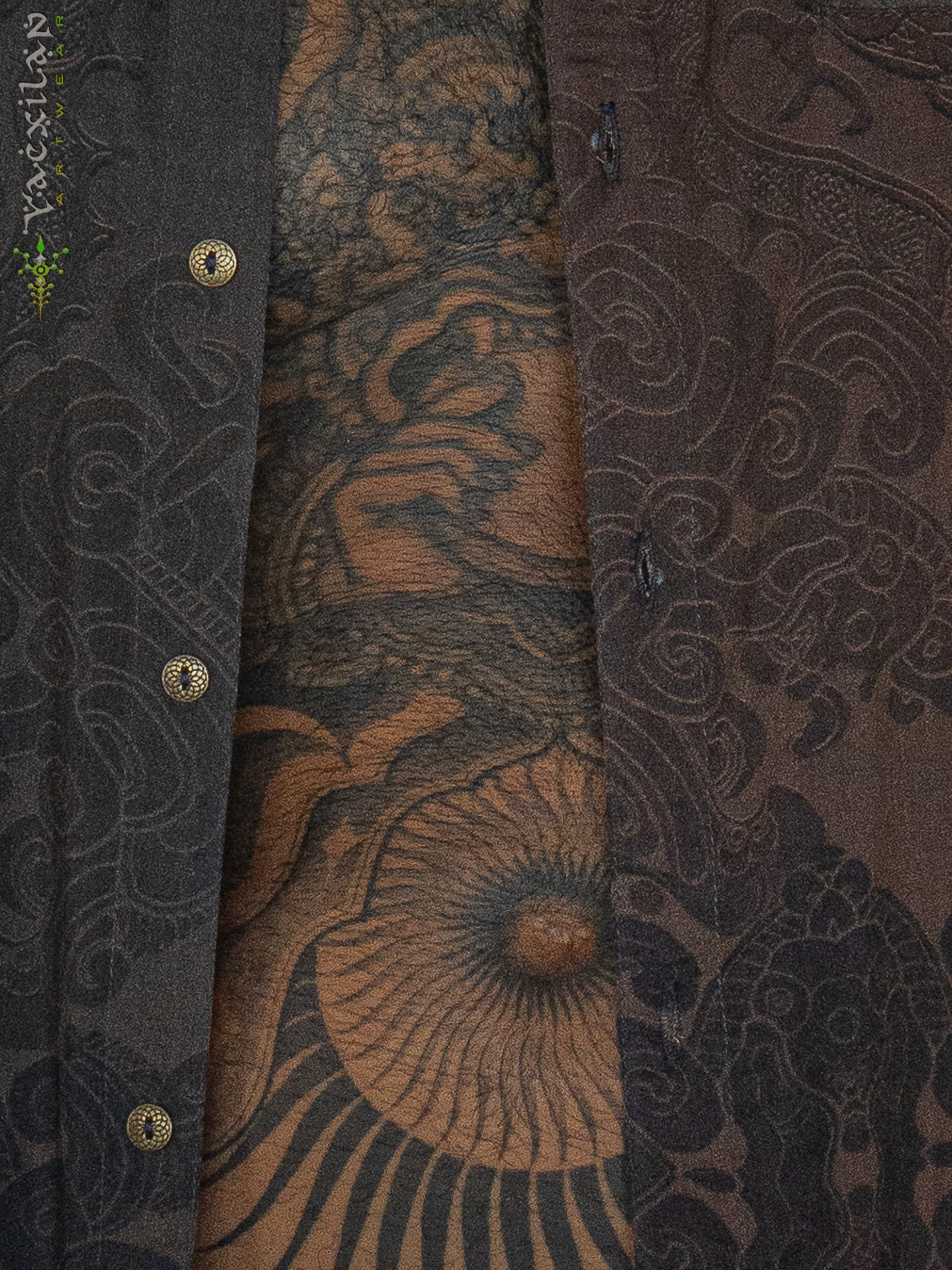 Shirt Men Half Sleeves / Bamboo - MAYAN CODEX