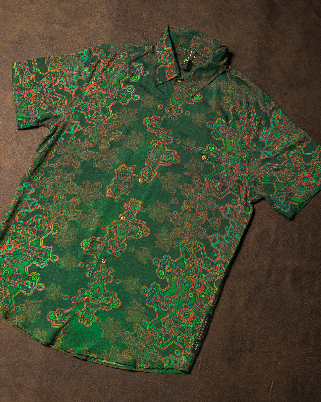Shirt Half Sleeves / Bamboo - ATLANTHEON Moss