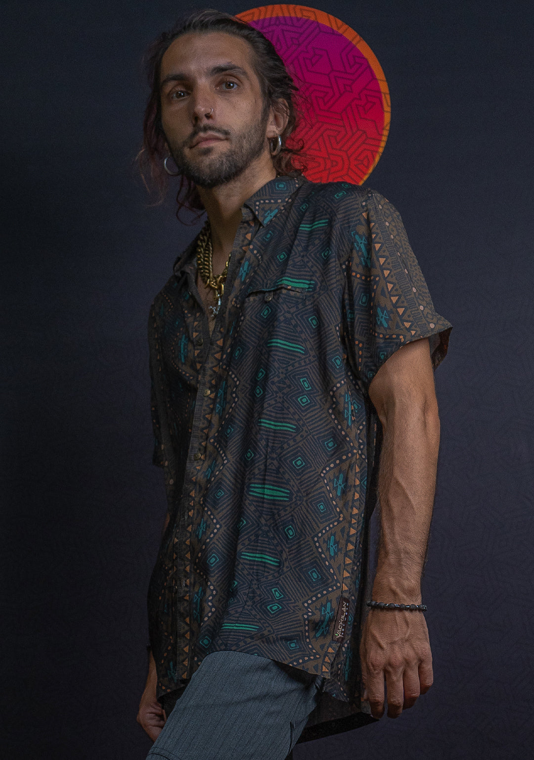 Shirt Men Half Sleeves / Bamboo - MUDGRASS