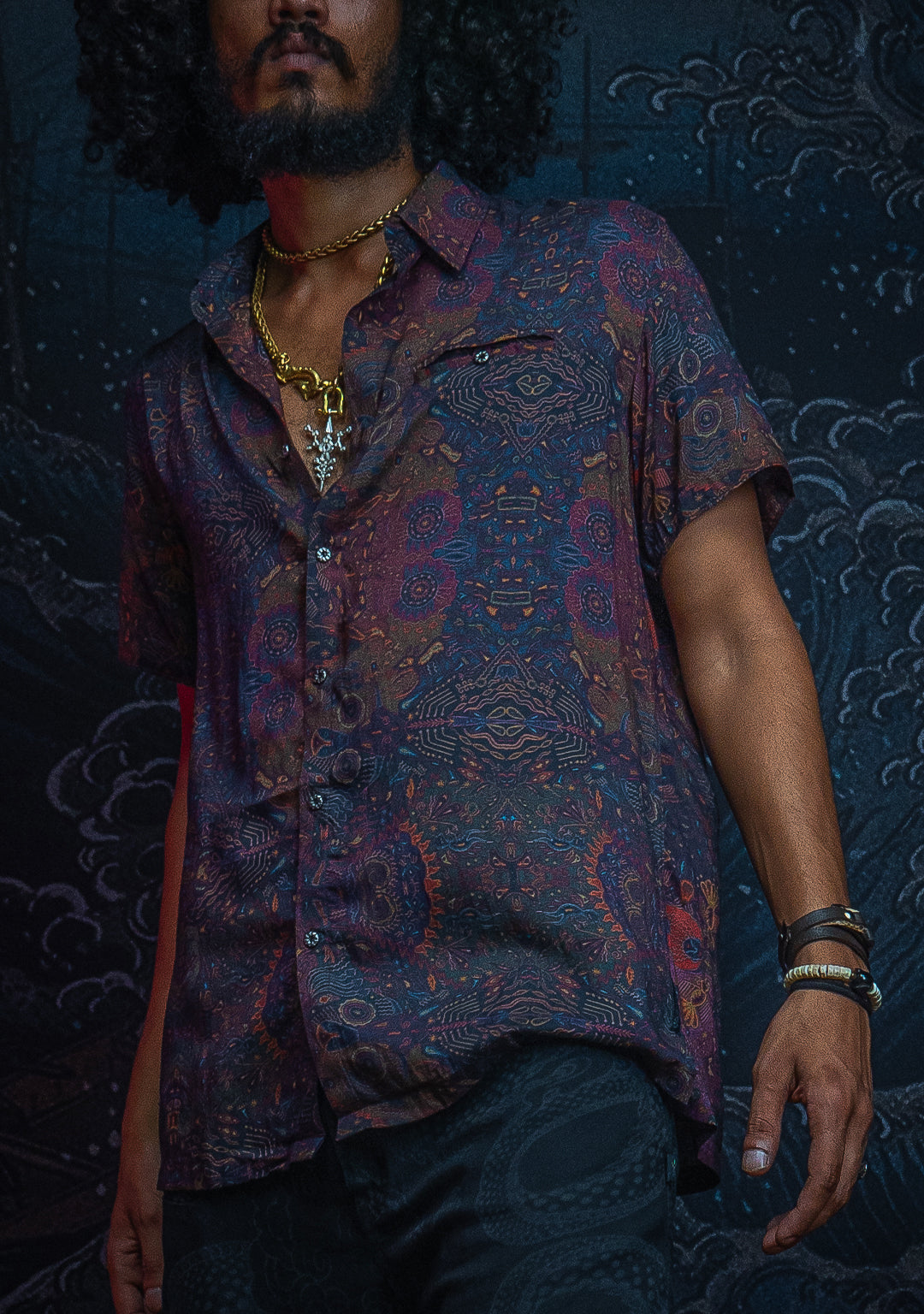 Shirt Men Half Sleeves / Bamboo - NEIRIKA