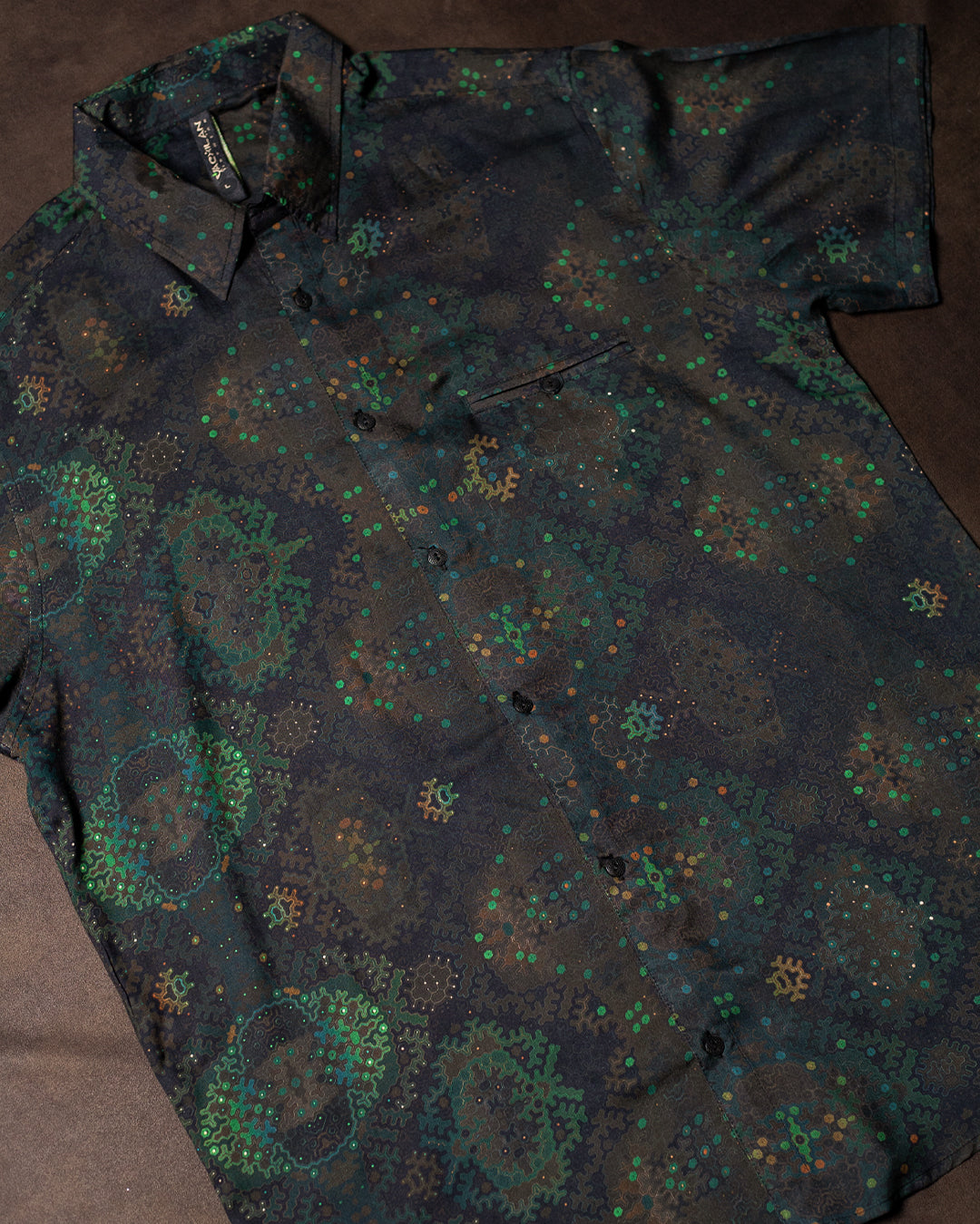 Shirt Men Half Sleeves / Bamboo - PINECONE New
