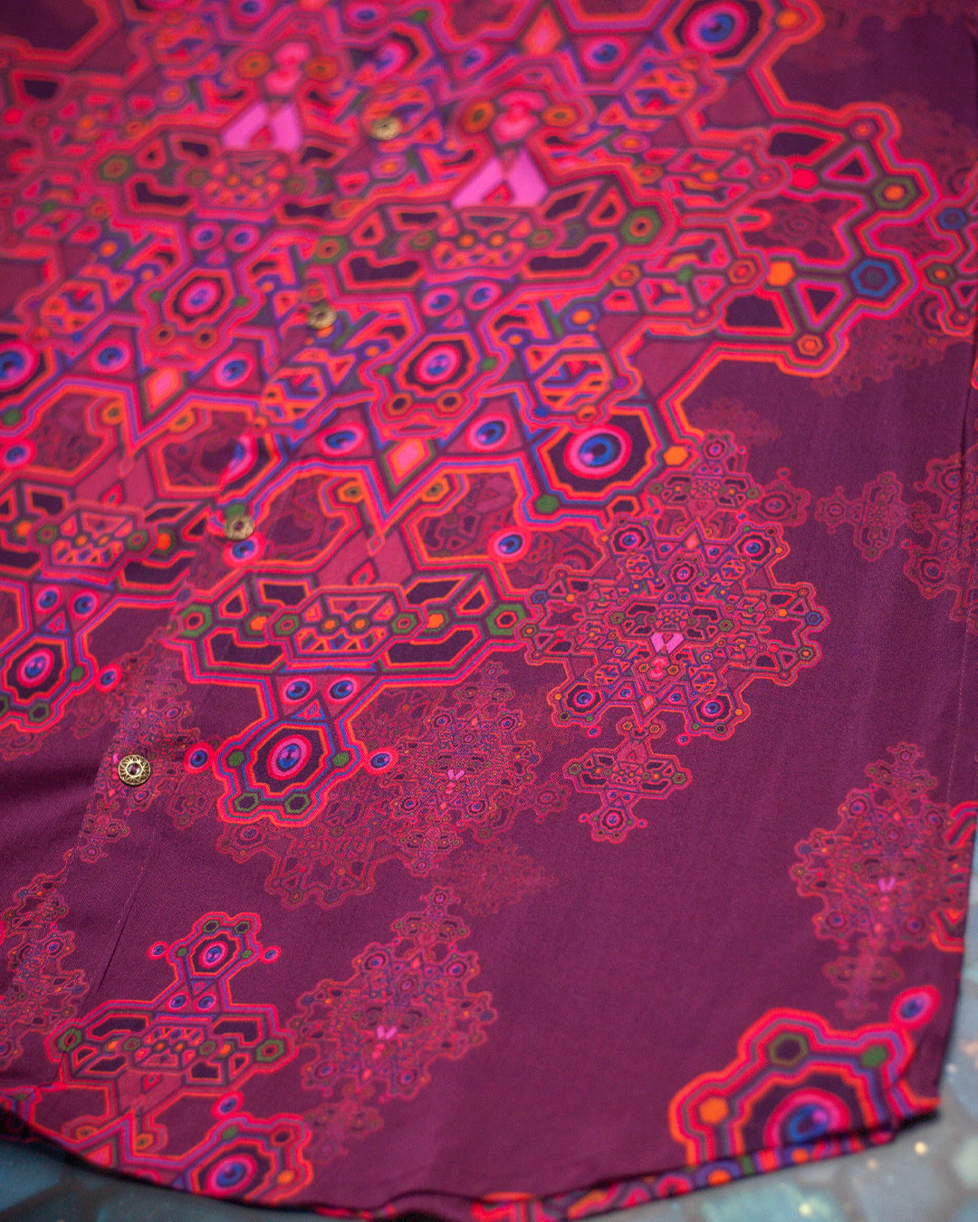 Shirt Men Half Sleeves / Bamboo - PINK DEMETRIO