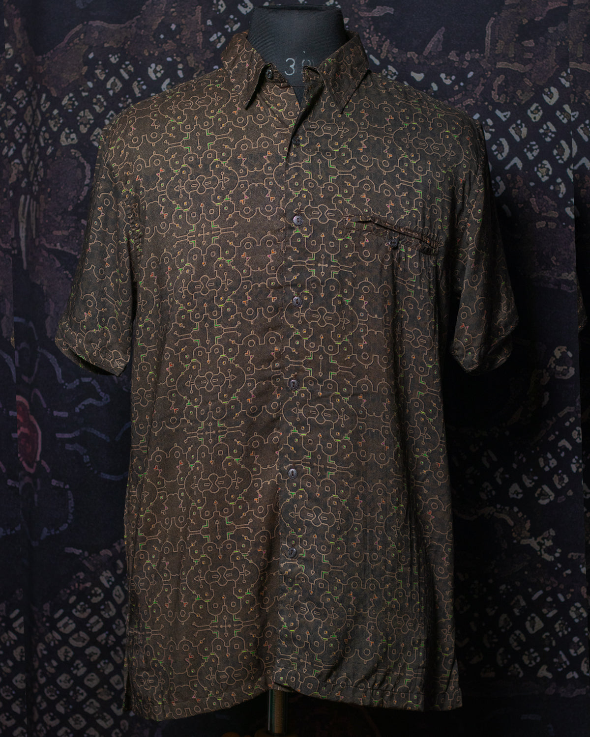 Shirt Men Half Sleeves / Bamboo - REBIRTH OF IKARO Forest