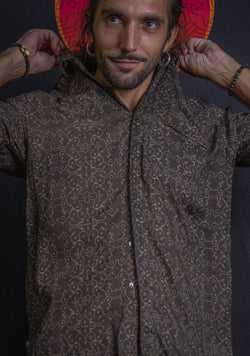 Shirt Men Half Sleeves / Bamboo - REBIRTH OF IKARO