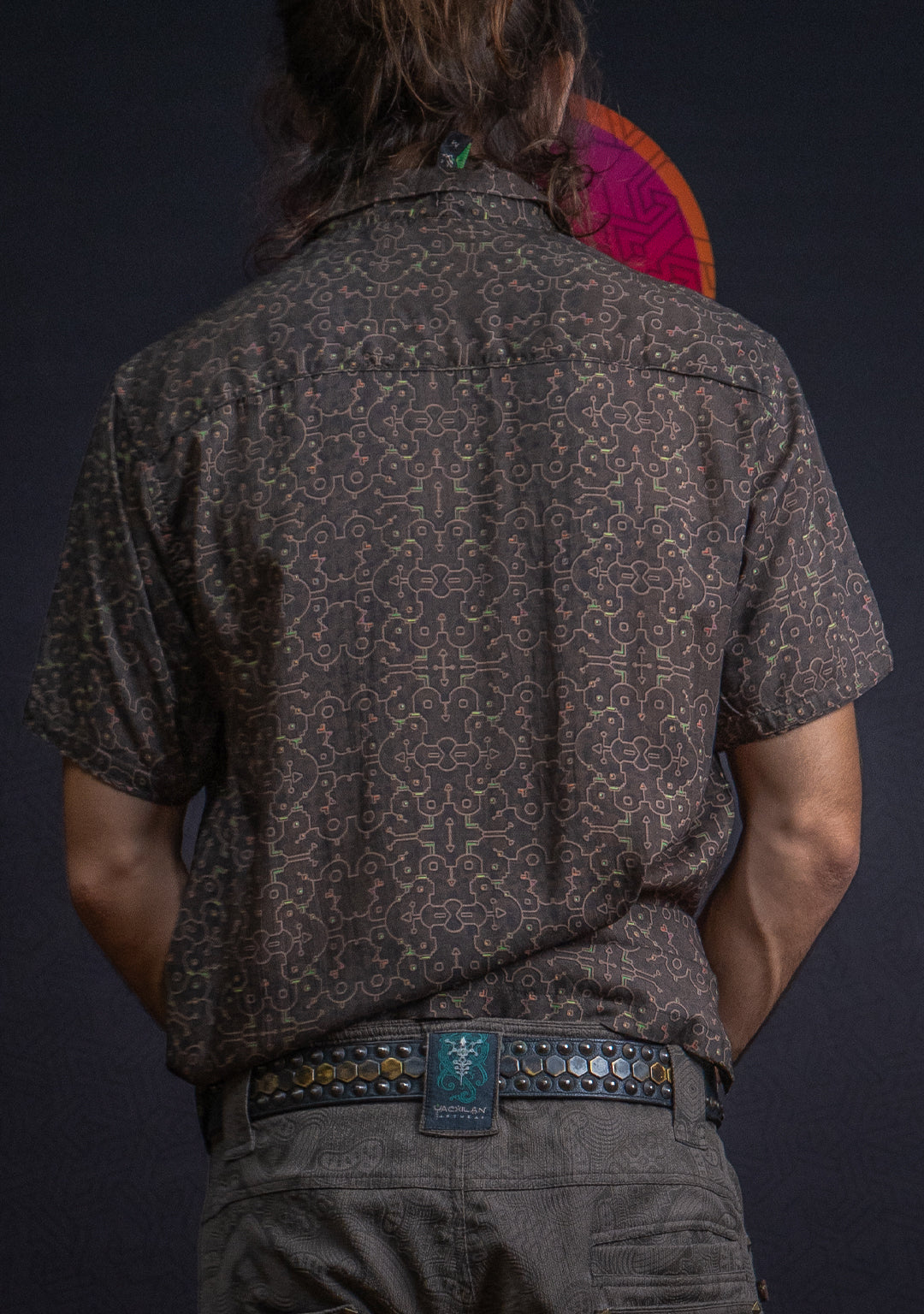 Shirt Men Half Sleeves / Bamboo - REBIRTH OF IKARO Forest