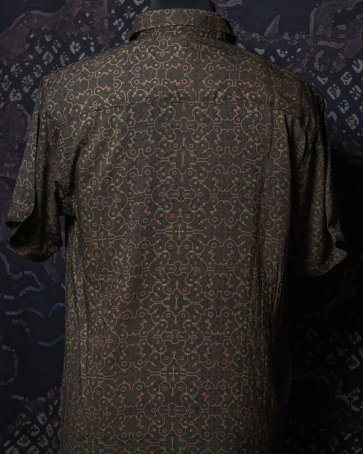 Shirt Men Half Sleeves / Bamboo - REBIRTH OF IKARO Forest