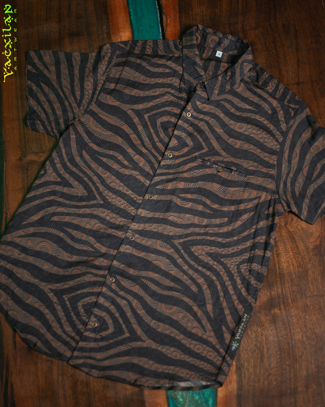 Shirt Men Half Sleeves / Bamboo - SHERKANKA