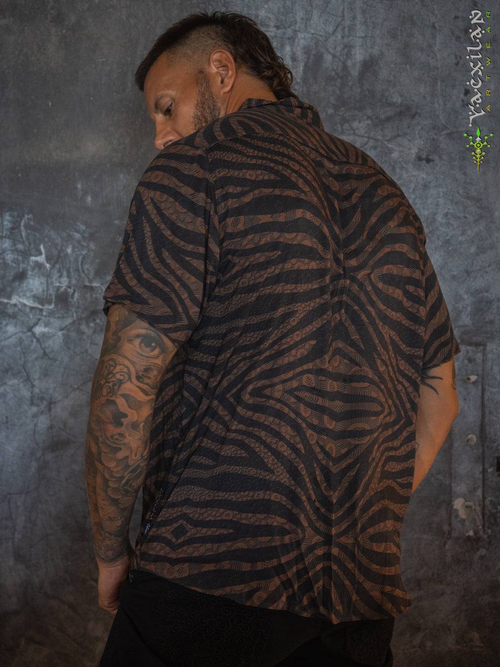Shirt Men Half Sleeves / Bamboo - SHERKANKA