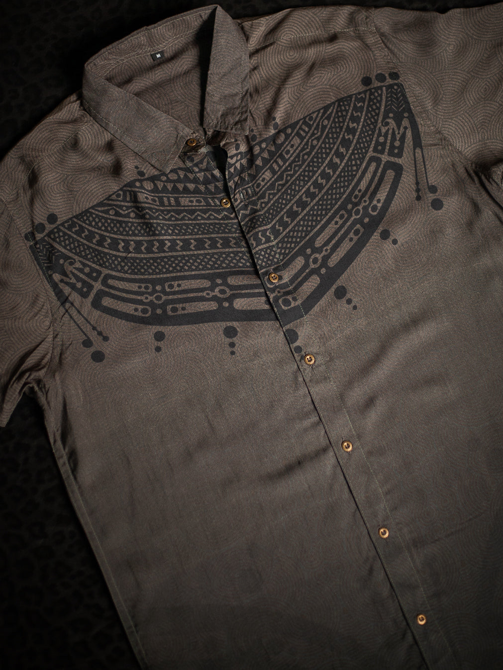 Shirt Men Half Sleeves / Bamboo - TRIBALSEA