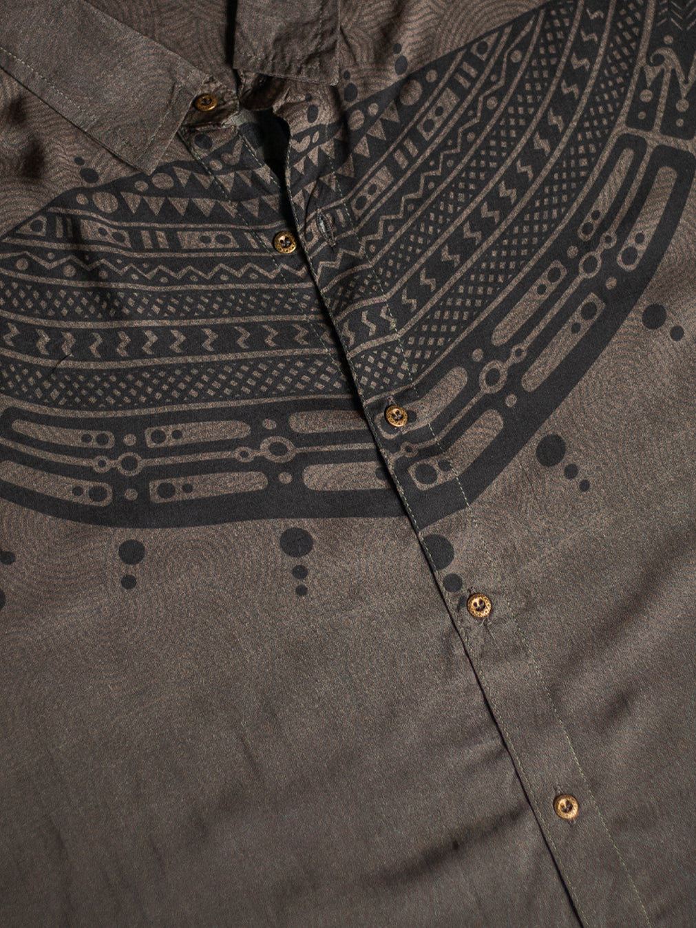 Shirt Men Half Sleeves / Bamboo - TRIBALSEA