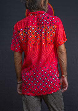 Shirt Men Half Sleeves / Bamboo -VULKAN