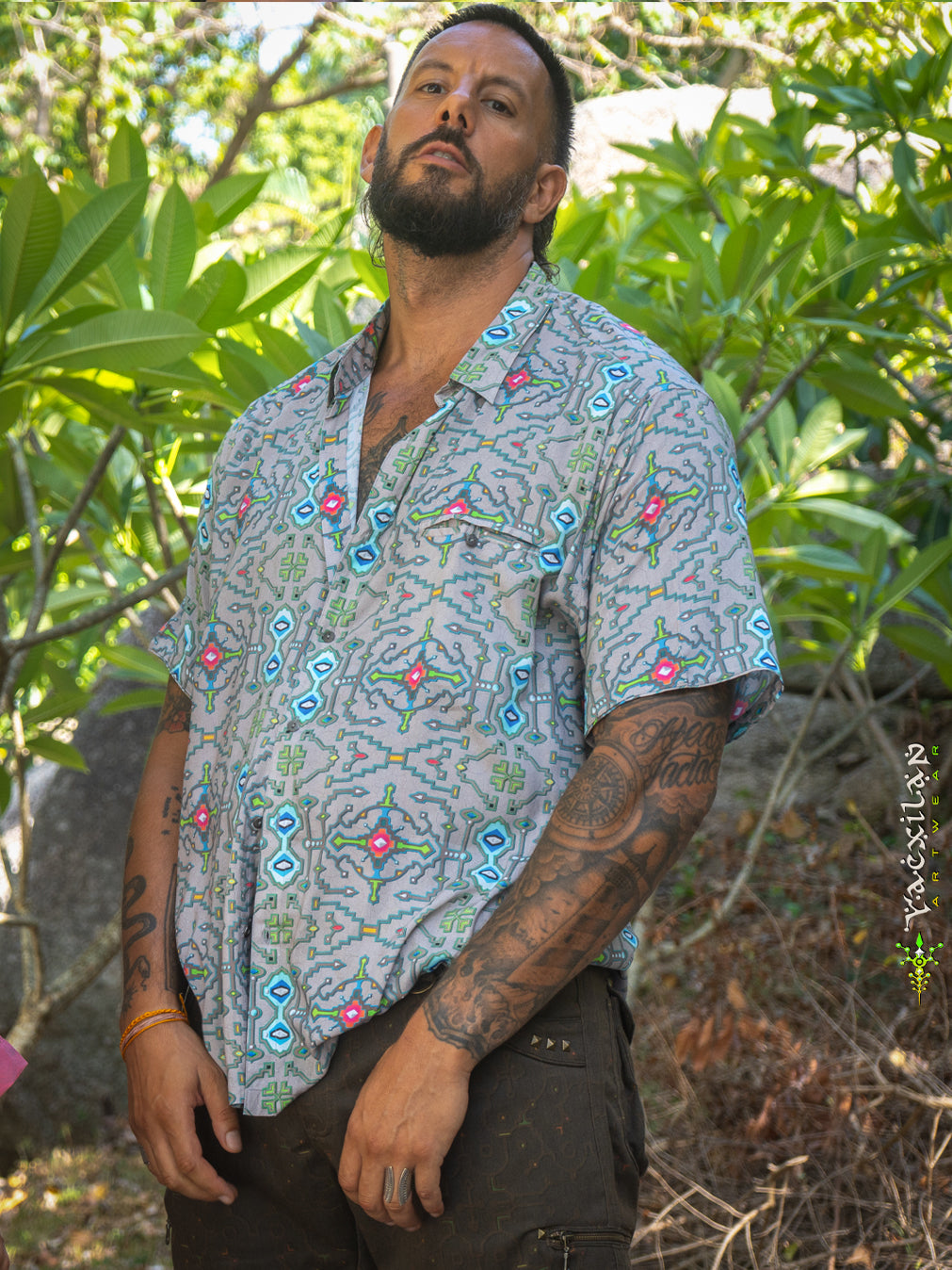 Shirt Men Half Sleeves / Bamboo - WATAWASKA