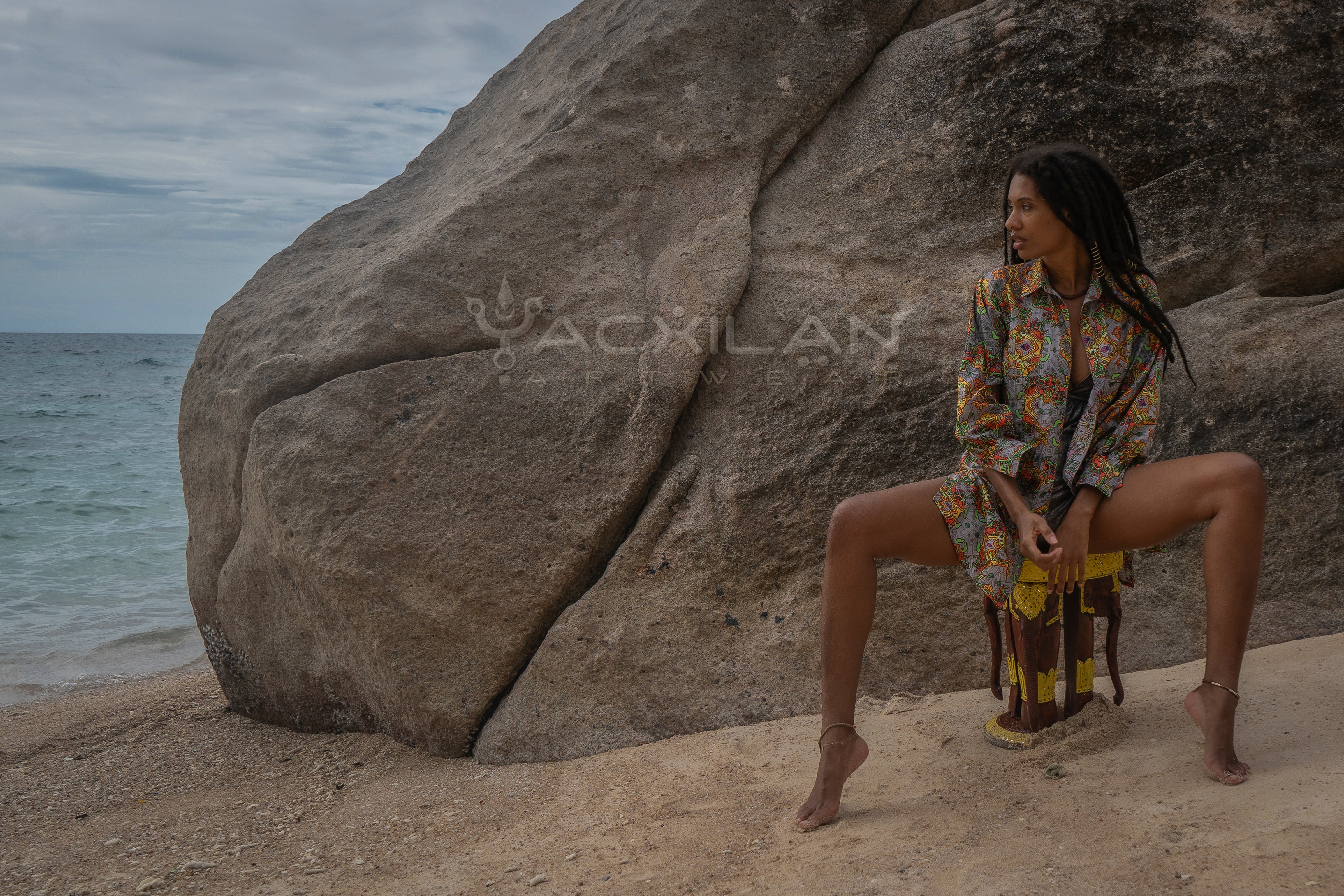 Longsleeve Shirt / Cotton Popeline - PAKAL'S GOLD
