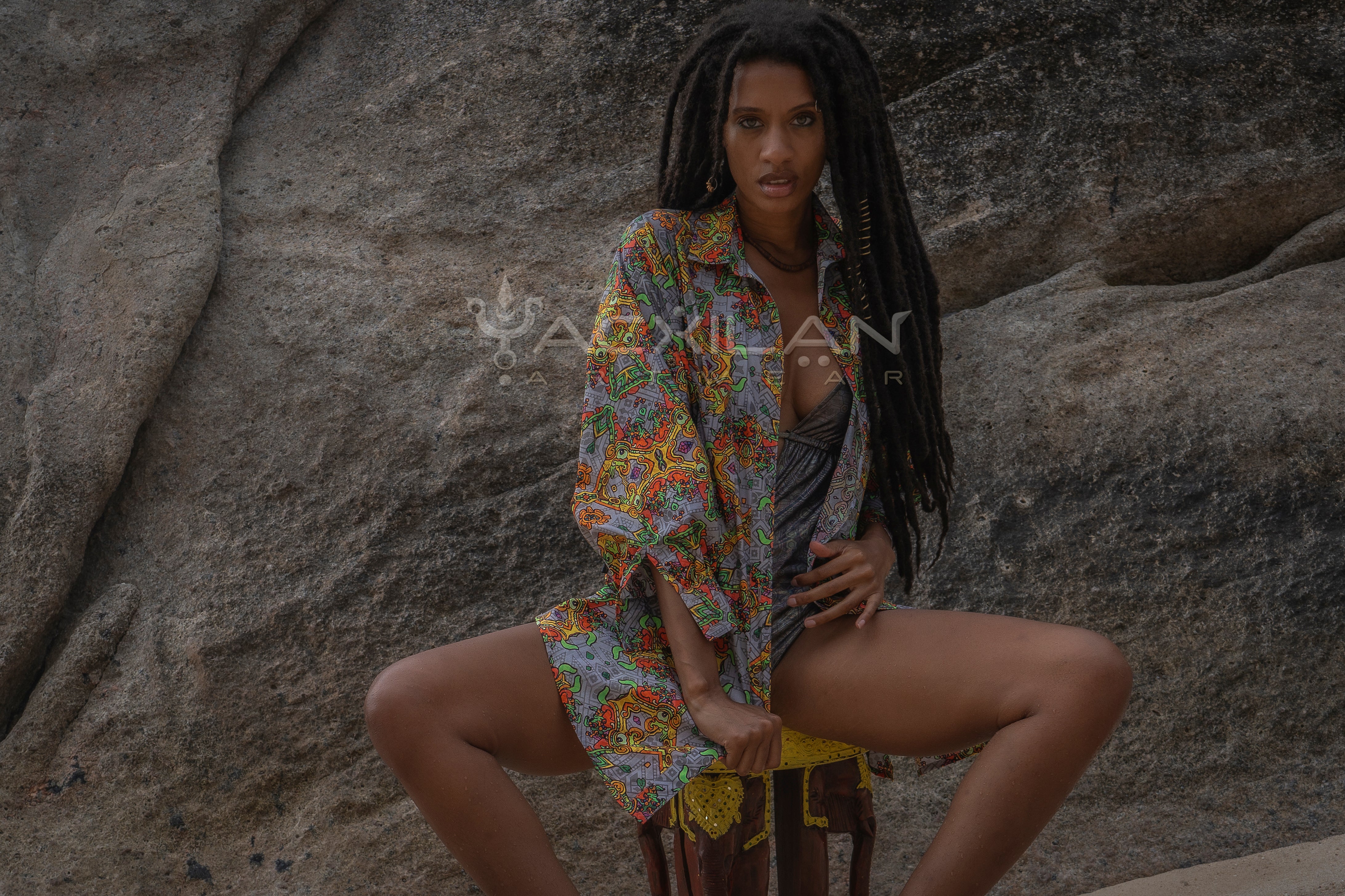 Longsleeve Shirt / Cotton Popeline - PAKAL'S GOLD