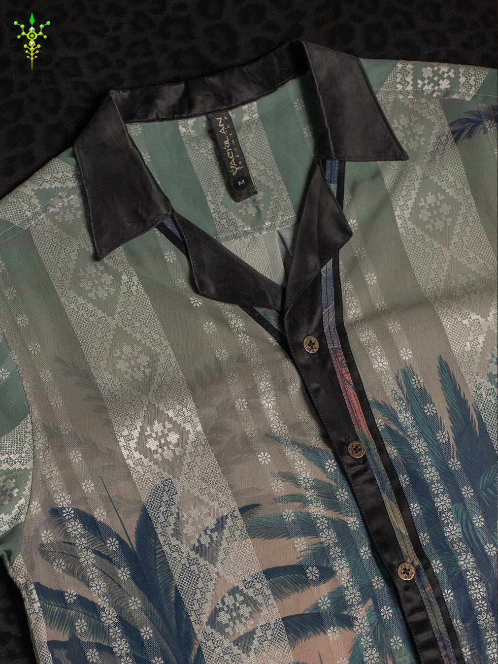 Shirt Men DOLCE Half Sleeves / Japanese Uragiri  - BOHO JUNGLATA