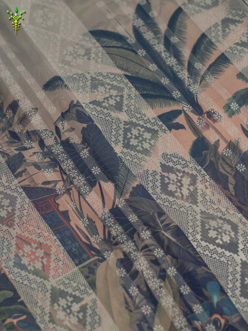 Shirt Men DOLCE Half Sleeves / Japanese Uragiri  - BOHO JUNGLATA