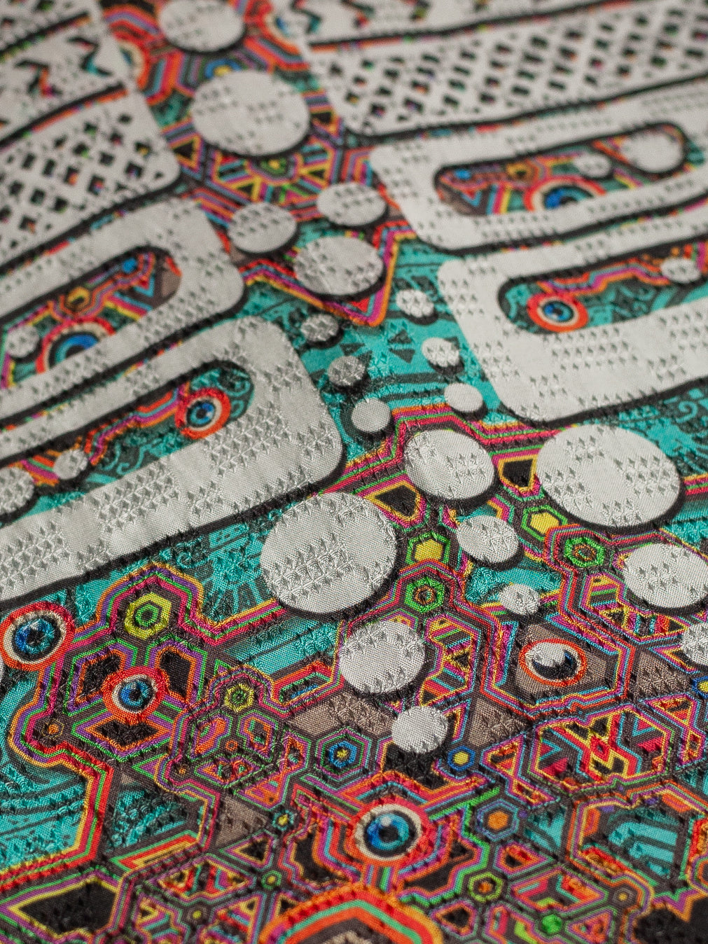 Shirt Men Half Sleeves / Bio Farms Orange Starcheckers - ATLANTIS TRIBALSEA