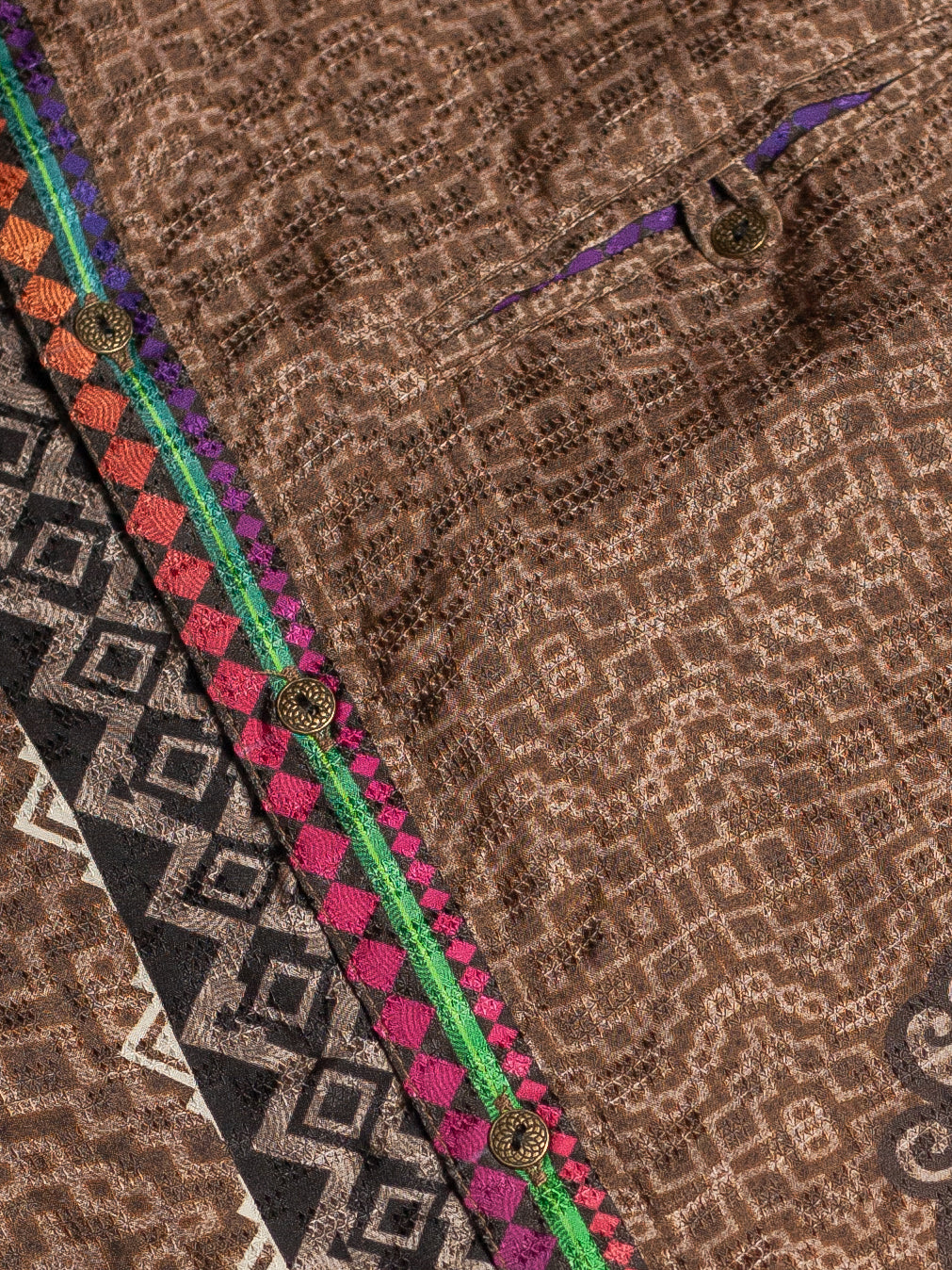 Shirt Men Half Sleeves / Bio Farms Orange Starcheckers - DRAGONS OF ITAK