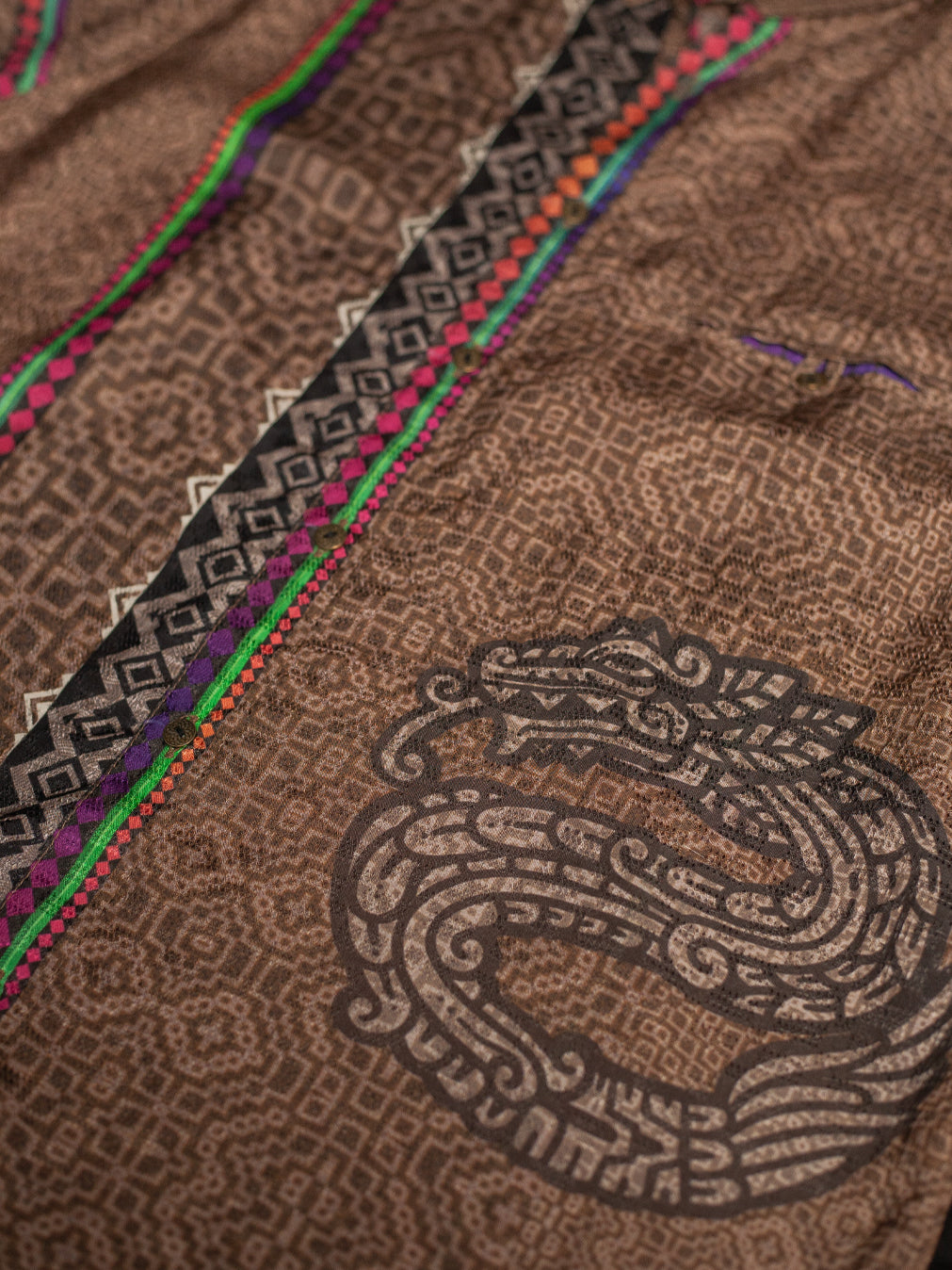 Shirt Men Half Sleeves / Bio Farms Orange Starcheckers - DRAGONS OF ITAK