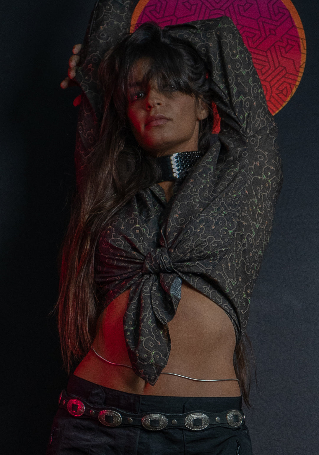 Shirt Woman Longsleeve Smarto / Bio Farms Bamboo - REBIRTH OF IKARO Forest