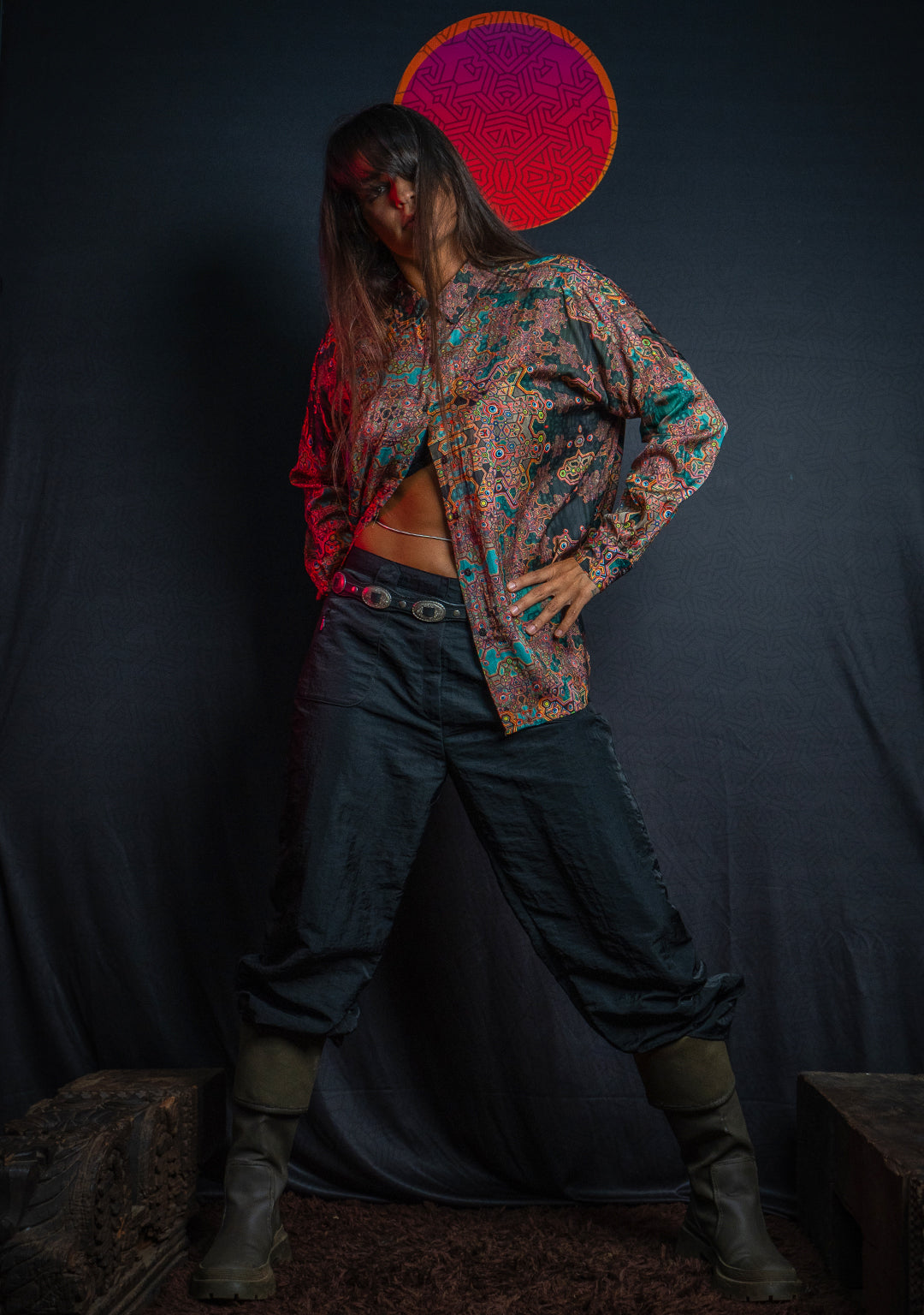 Shirt Woman Longsleeve Smarto / Bio Farms Bamboo - ATLANTHEON