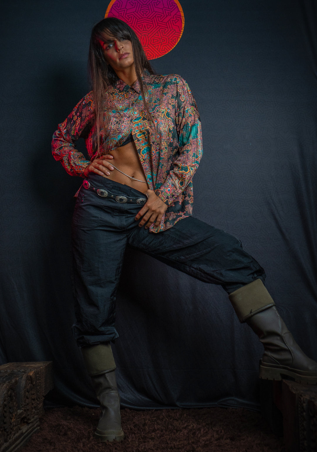 Shirt Woman Longsleeve Smarto / Bio Farms Bamboo - ATLANTHEON