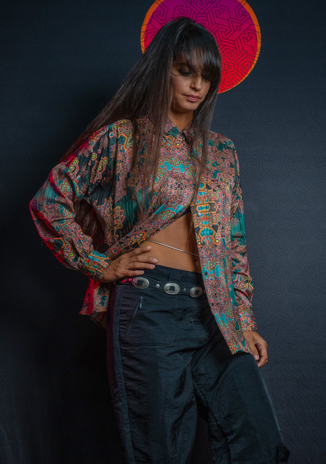 Shirt Woman Longsleeve Smarto / Bio Farms Bamboo - ATLANTHEON