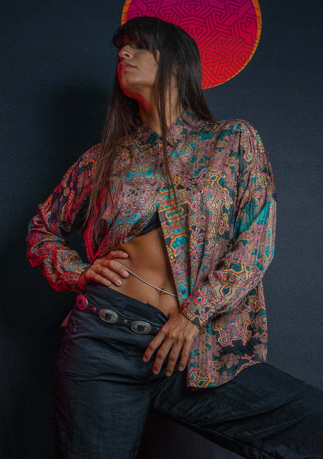 Shirt Woman Longsleeve Smarto / Bio Farms Bamboo - ATLANTHEON