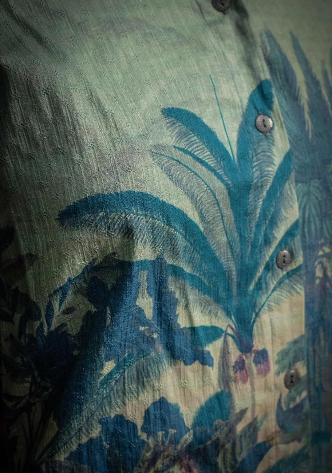 Shirt Woman Longsleeve Smarto / Cotton Embroidery - JUNGLATA