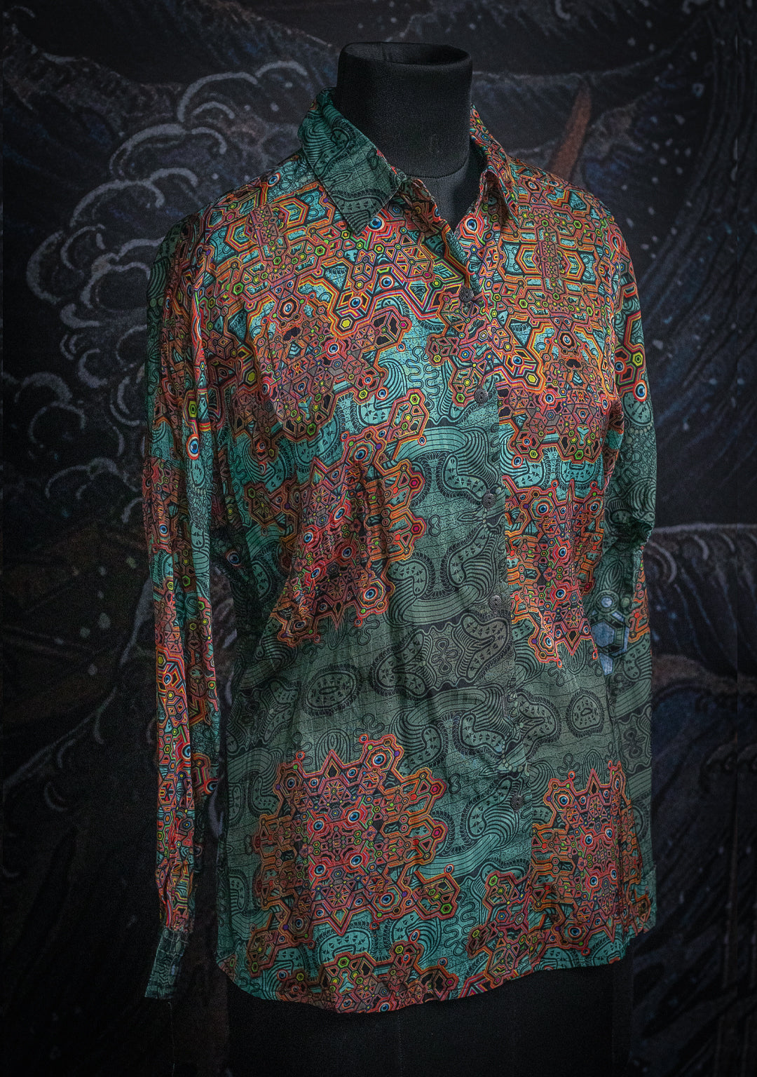 Shirt Woman Longsleeve Smarto / Bio Farms Bamboo - ATLANTIS