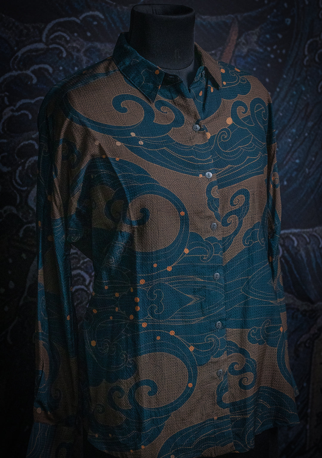 Longsleeve Smarto Shirt Woman / Bio Farms Orange - SHOGUNSEA