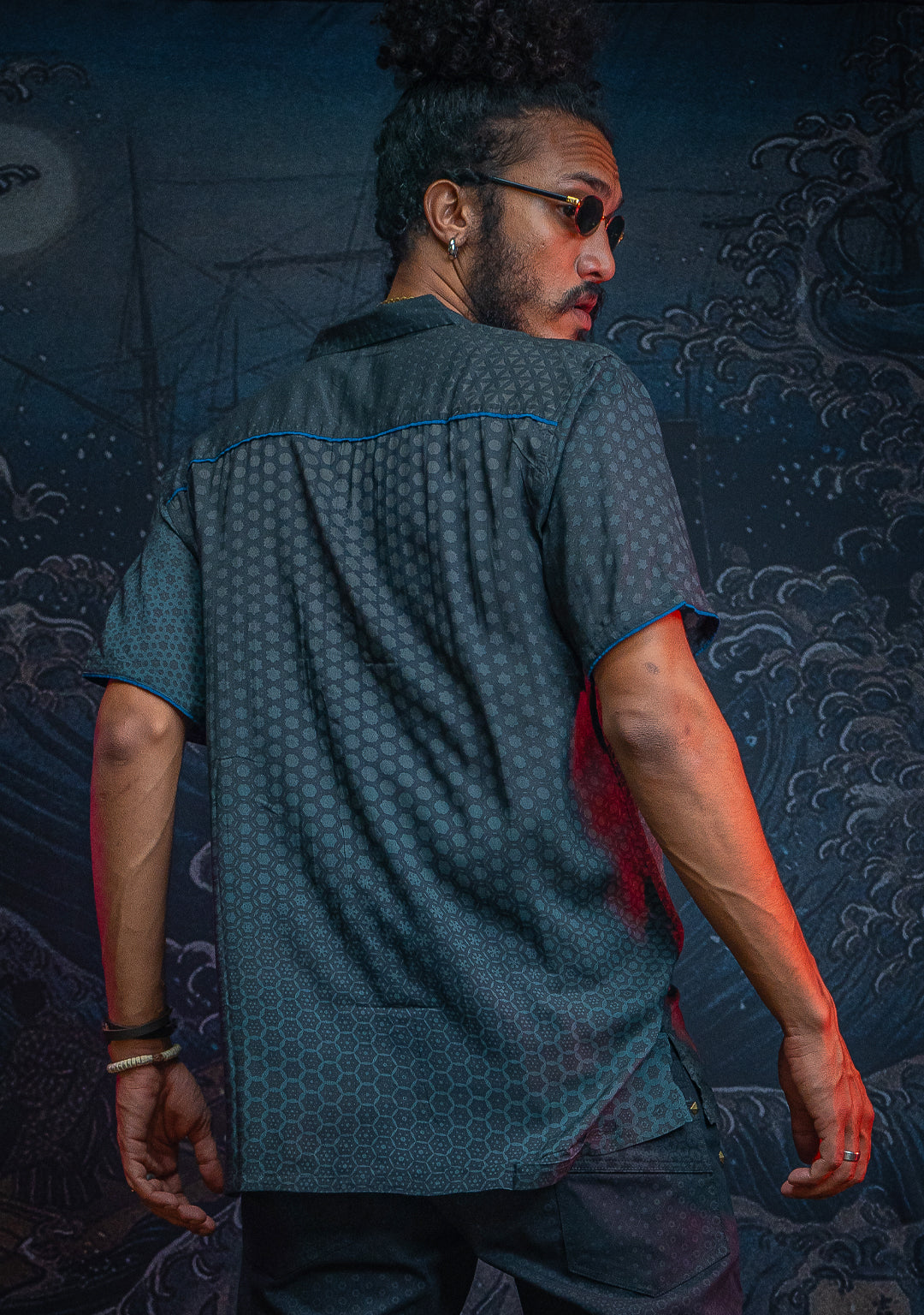 Shirt Men Half Sleeves / Bamboo - ARAKIZ