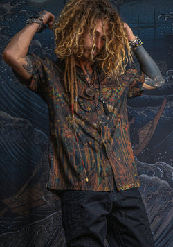 Shirt Men Half Sleeves / Bamboo - BANYAN SPIRITS