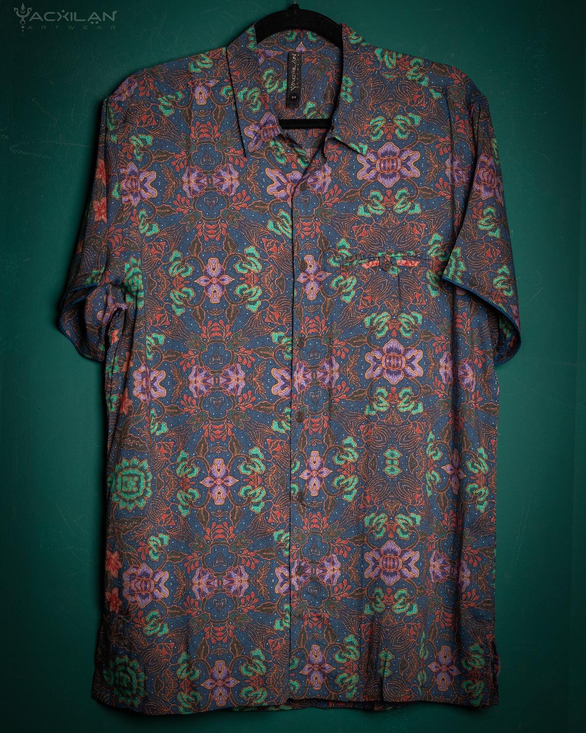 Shirt Men Half Sleeves / Bamboo - BATIKOO - Yacxilan Artwear