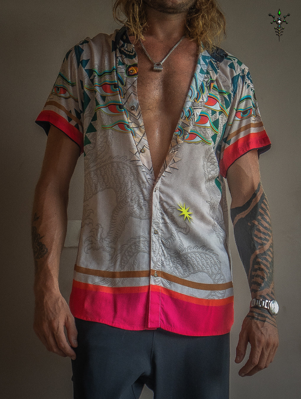 Shirt Men Half Sleeves / Bamboo - EYENEYE