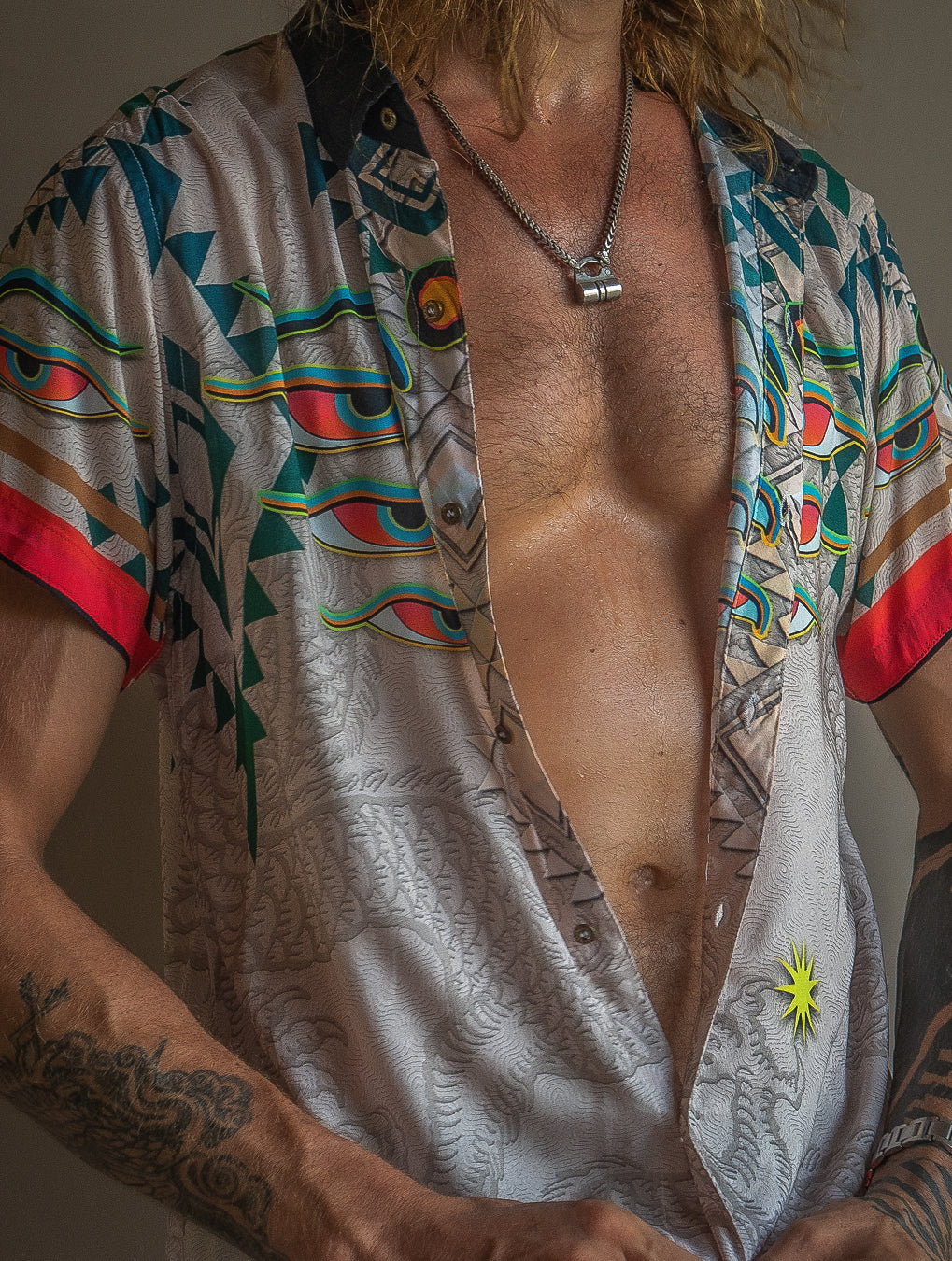 Shirt Men Half Sleeves / Bamboo - EYENEYE