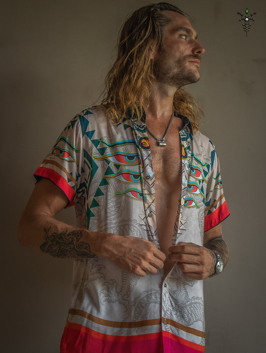 Shirt Men Half Sleeves / Bamboo - EYENEYE