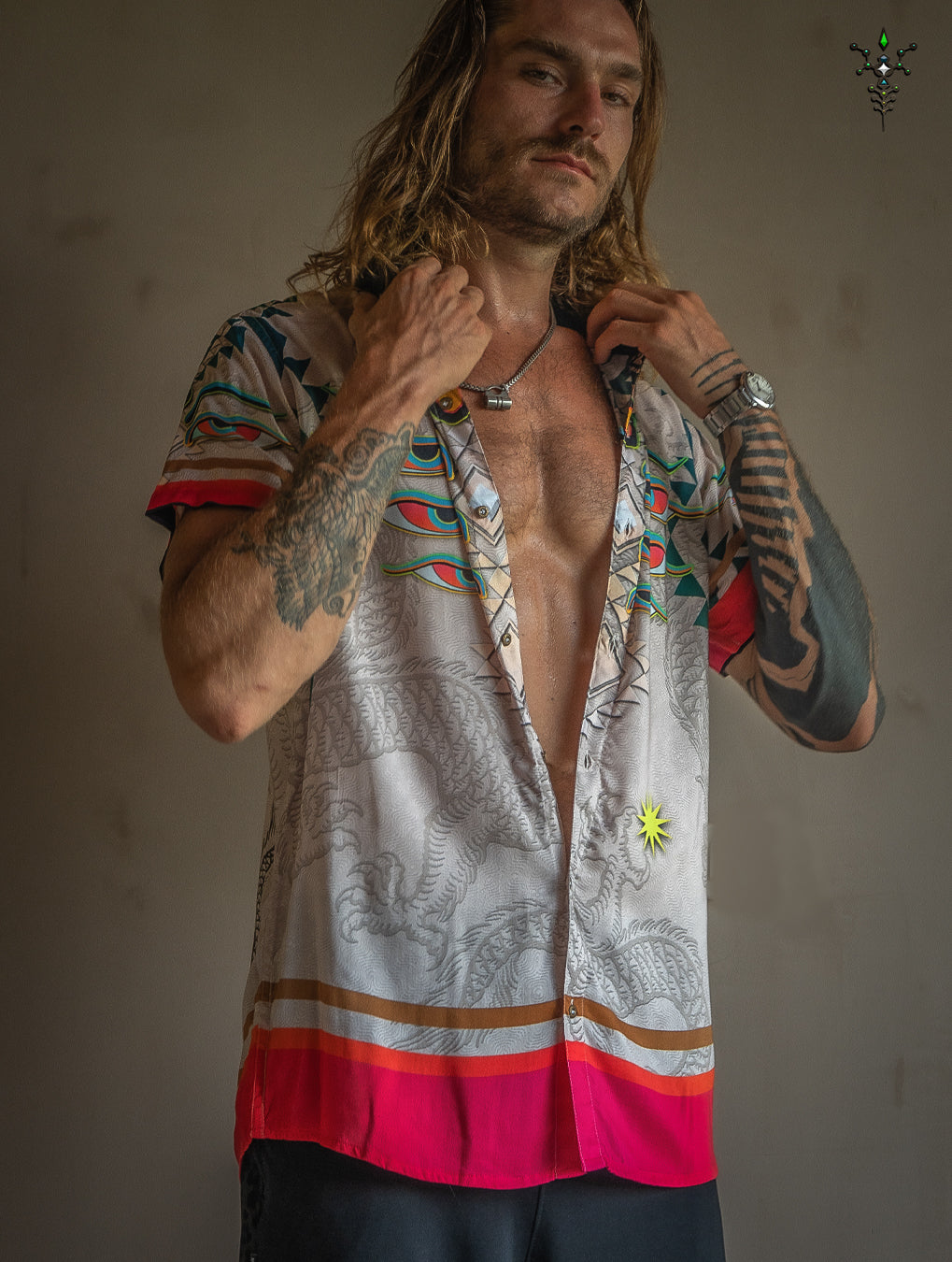 Shirt Men Half Sleeves / Bamboo - EYENEYE