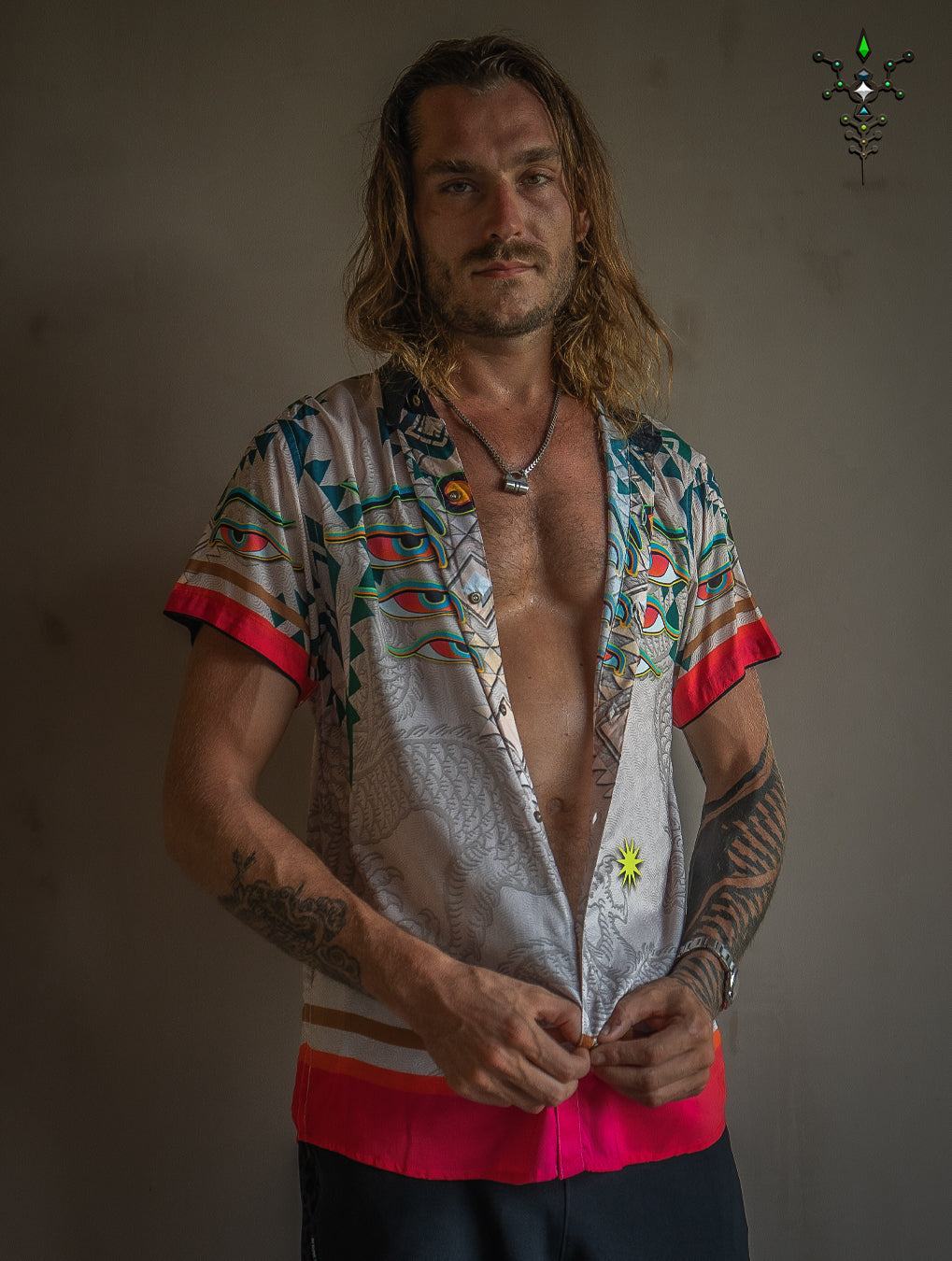 Shirt Men Half Sleeves / Bamboo - EYENEYE