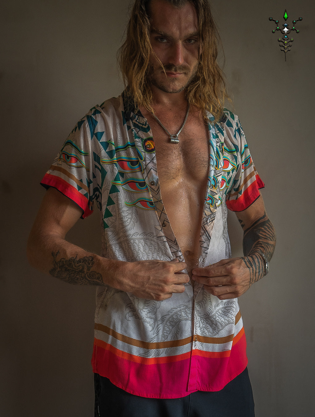 Shirt Men Half Sleeves / Bamboo - EYENEYE